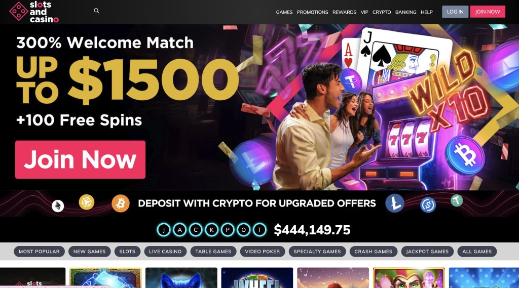 Slots and Casino Real Money Casino Online